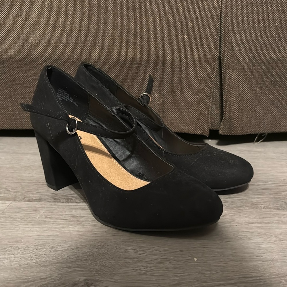 Torrid Black Heels with Strap